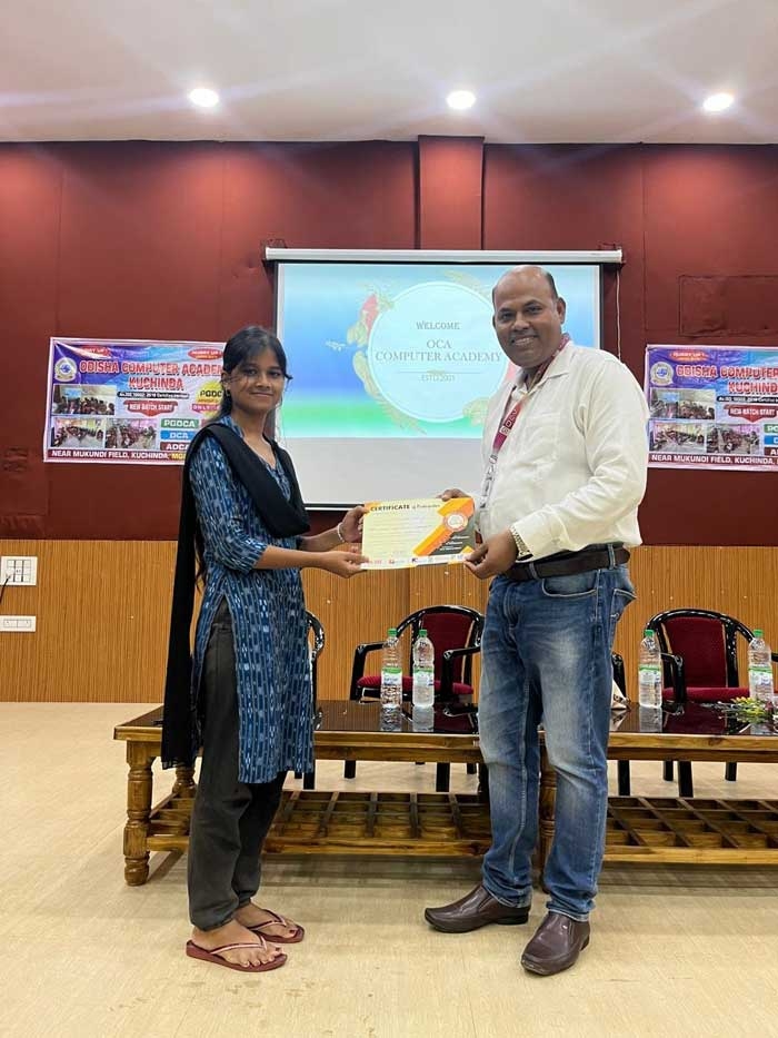 Computer literacy and career in Computer program was organized for the girl students of NCN,KUCHINDA COLLEGE, KUCHINDA