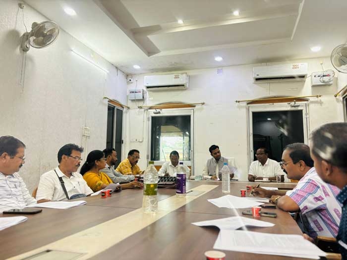 A meeting at SUB - COLLECTOR  CONFERENCE HALL on PATHA USTAV and WALKATHON on 29.10.2024 to earmark the beginning of SSR 2025.