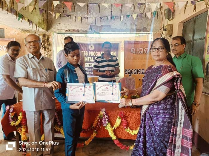 Mrs. Subhadra Das, Reader in Botany is attending the meeting.