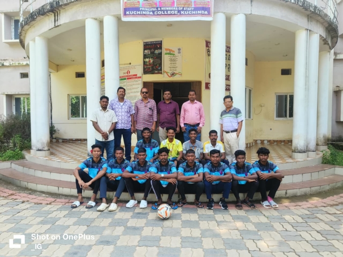 Participation in Inter College Football Tournament 2025-26