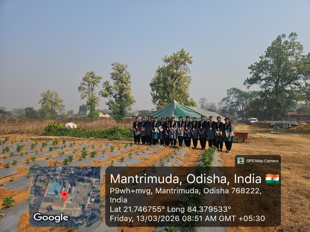 Department of Botany exposure visit to nearby farms of Kuchinda