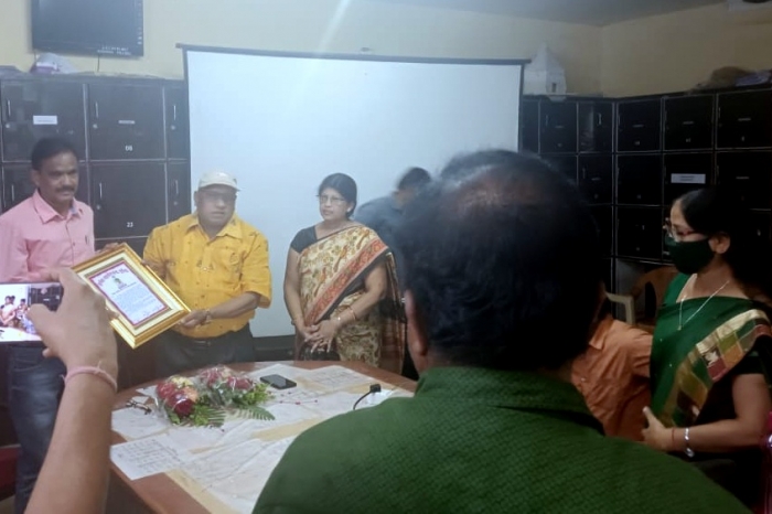 Farewell to MR.KHITISH CHANDRA BHOI