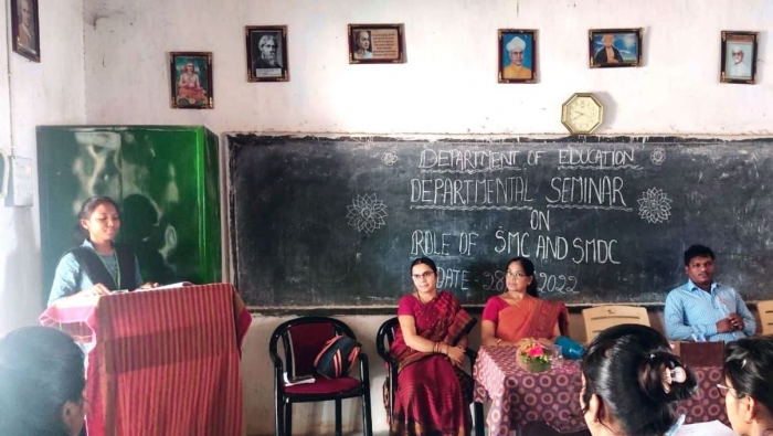 Departmental seminar of EDUCATION