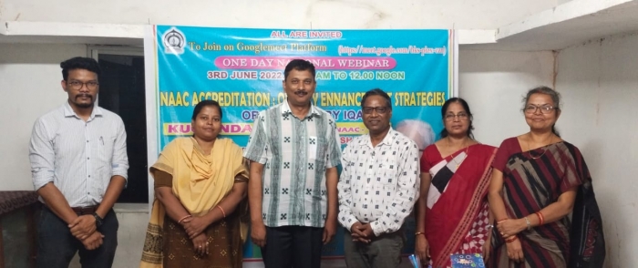 Webinar on NAAC Accreditation 