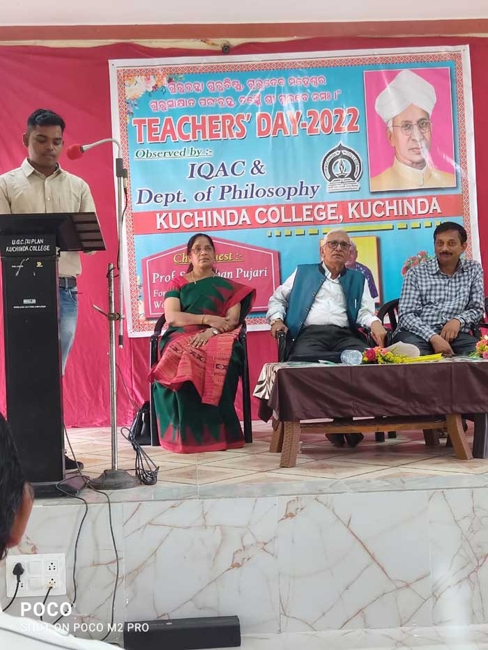 Teacher's day Observation at Kuchinda College and nandini Chhatraniwas