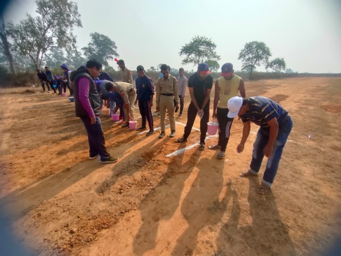 NCC cadets and volunteers in action