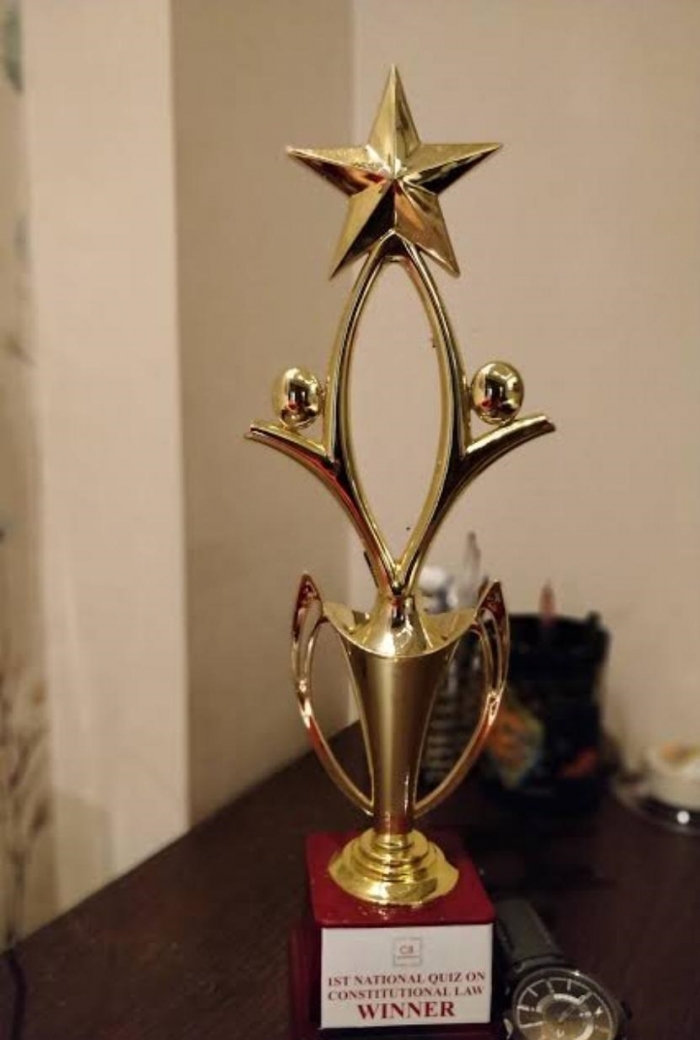 Prerana Supakar, is securing 1st prize in. National Quiz competition (Ex-student of KUCHINDA COLLEGE, KUCHINDA.,doing her Post Graduation in Pol.Science.in GOVT.COLLEGE, ROURKELA.