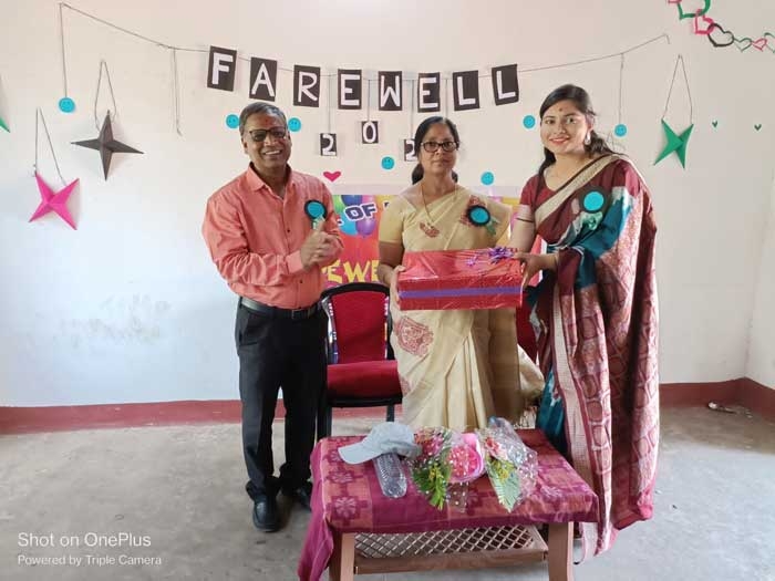 Farewell to +3 final year students,a token of LOVE presented by Out going students to the DEPT. OF  PHILOSOPHY.