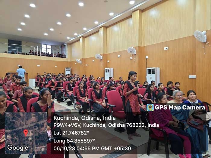 Special Assembly session in HSS , KUCHINDA and GVHSS, KUCHINDA.Addressed by ABDO,KUCHINDA,Asst.Engineer, KUCHINDA.