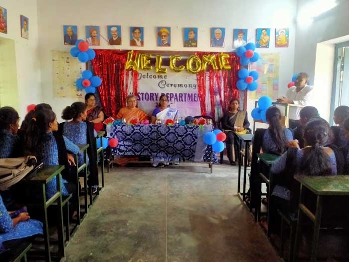 Welcome meeting of dept. of History